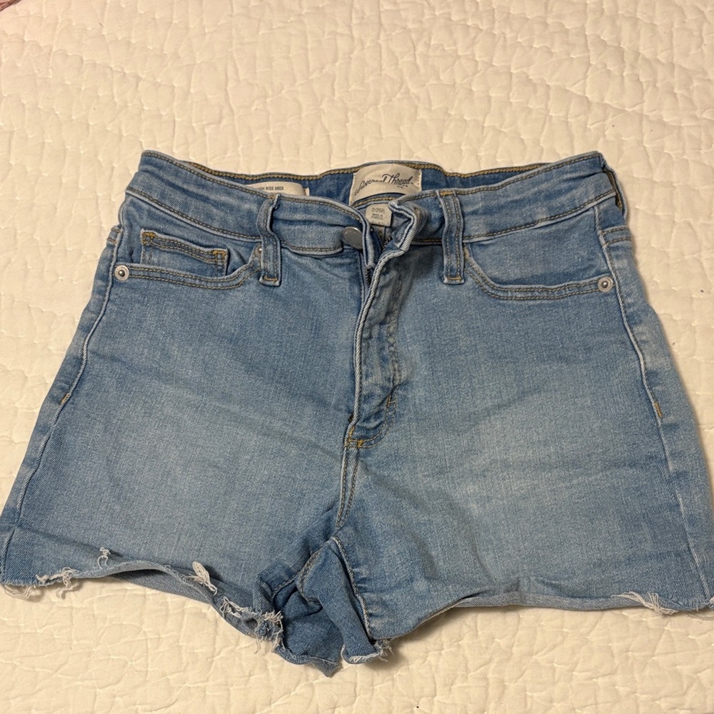 Universal Thread Light Blue Jean Shorts